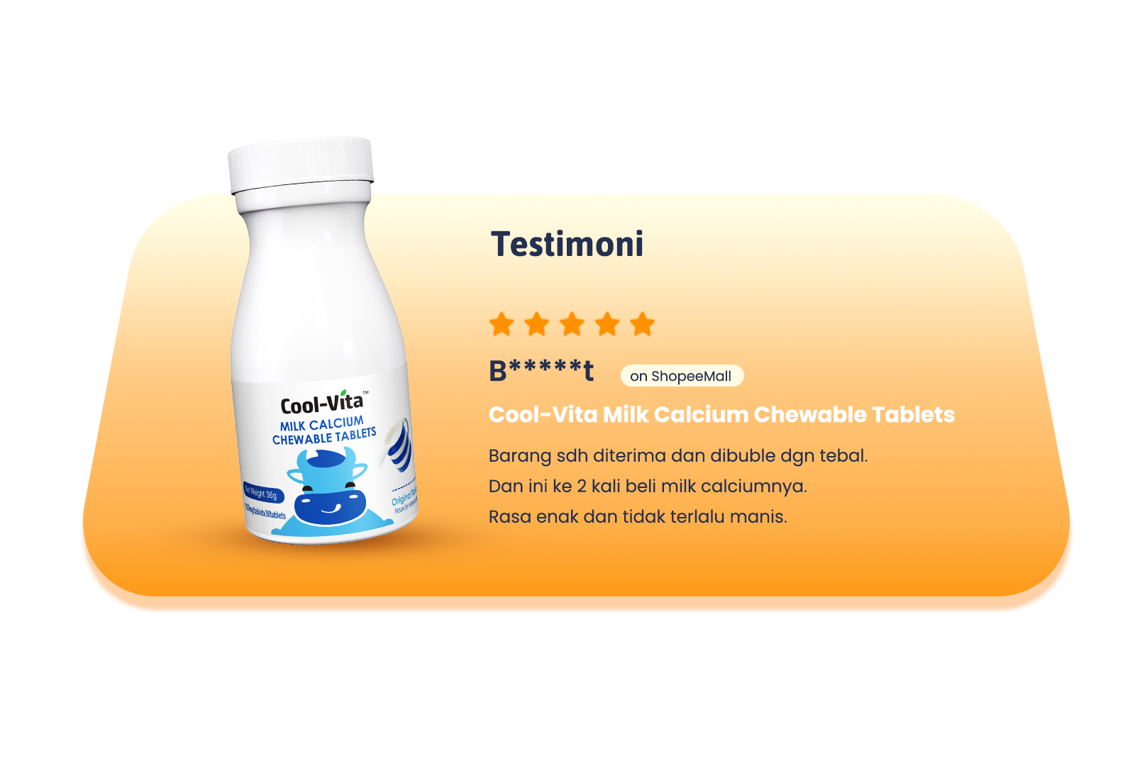 Testimoni Milk